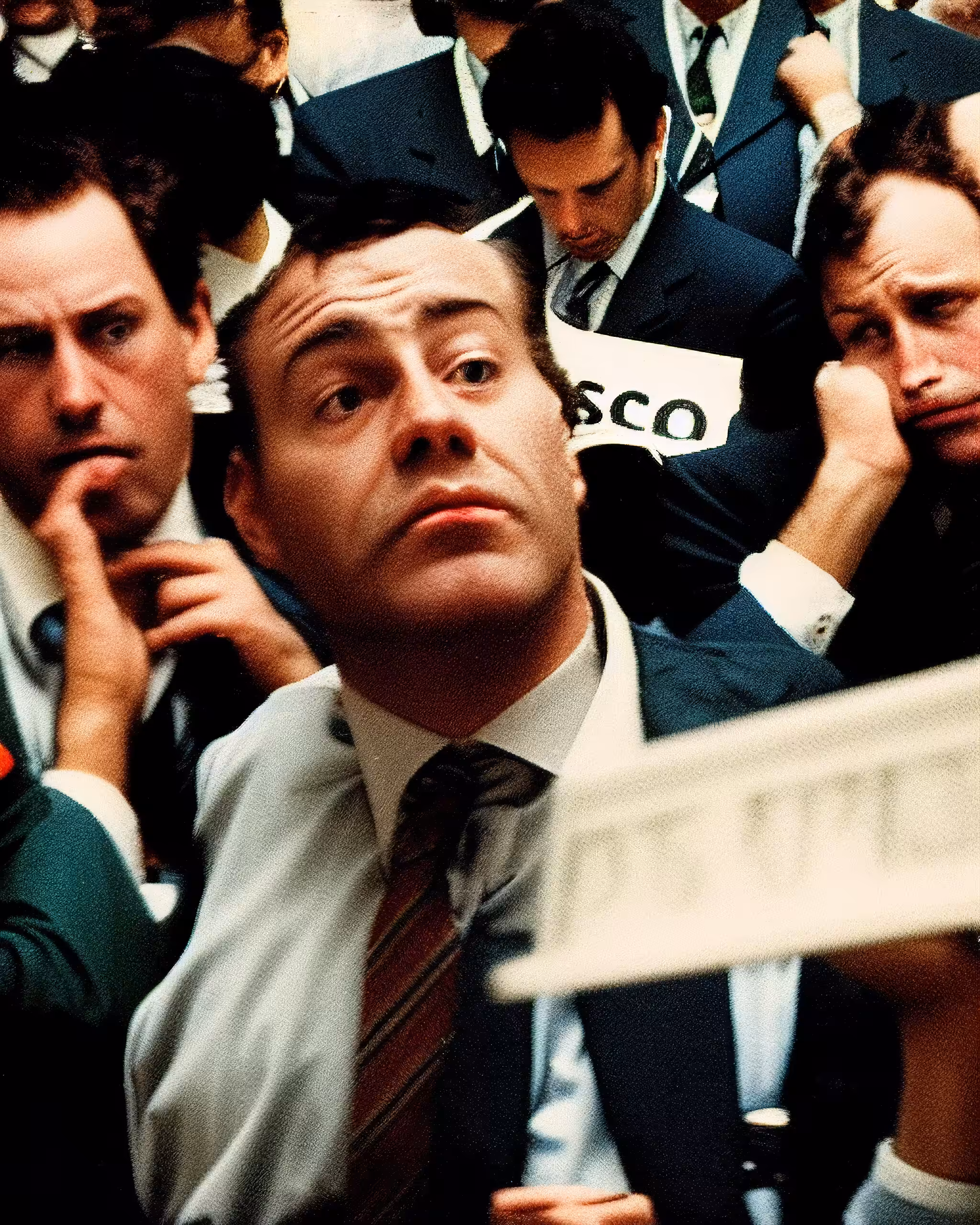 PANIC SELL OFF GRIPS NEW YORK
