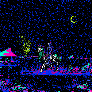rain and mindscape: The Scythe Horseman