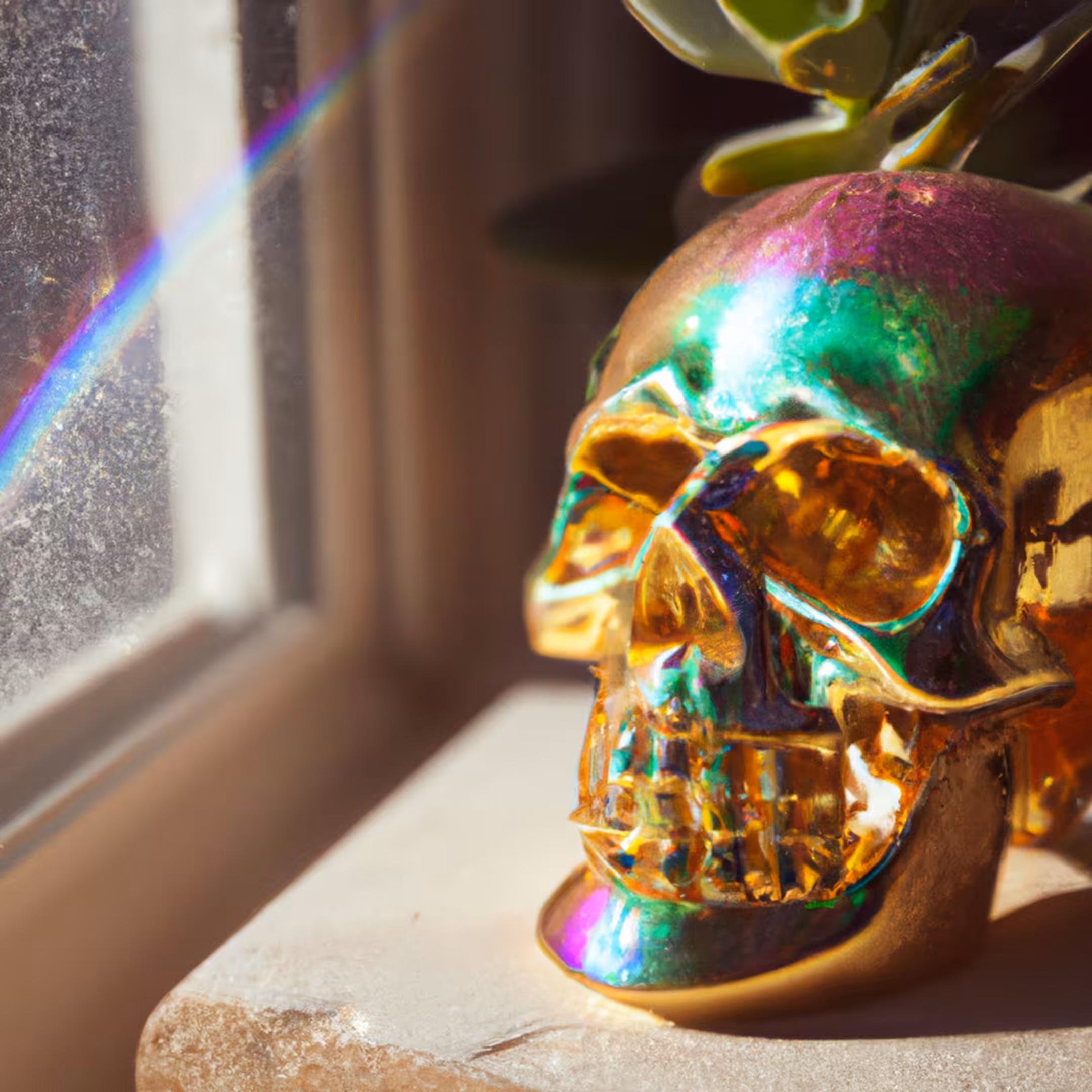 -: A Skull at the Window #12