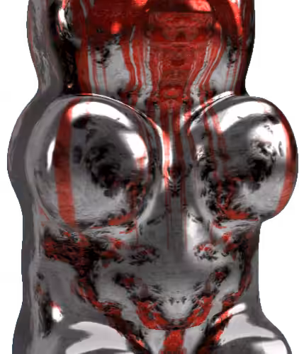 Rorschach Trip Gummy Bear #034