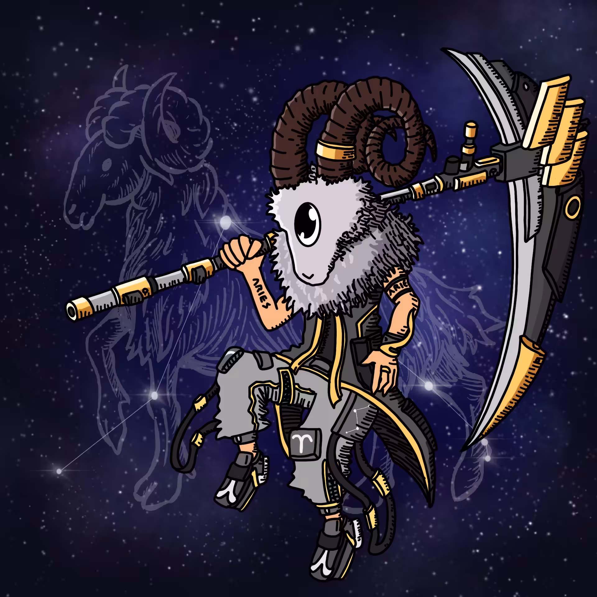 One eyed guys: Aries OEG