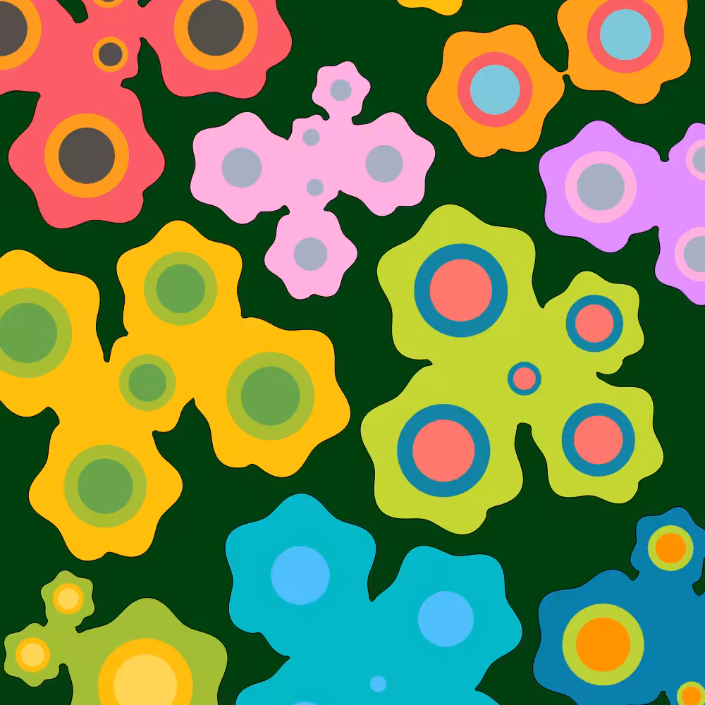 Colorful cartoon shapes(free edition) #13