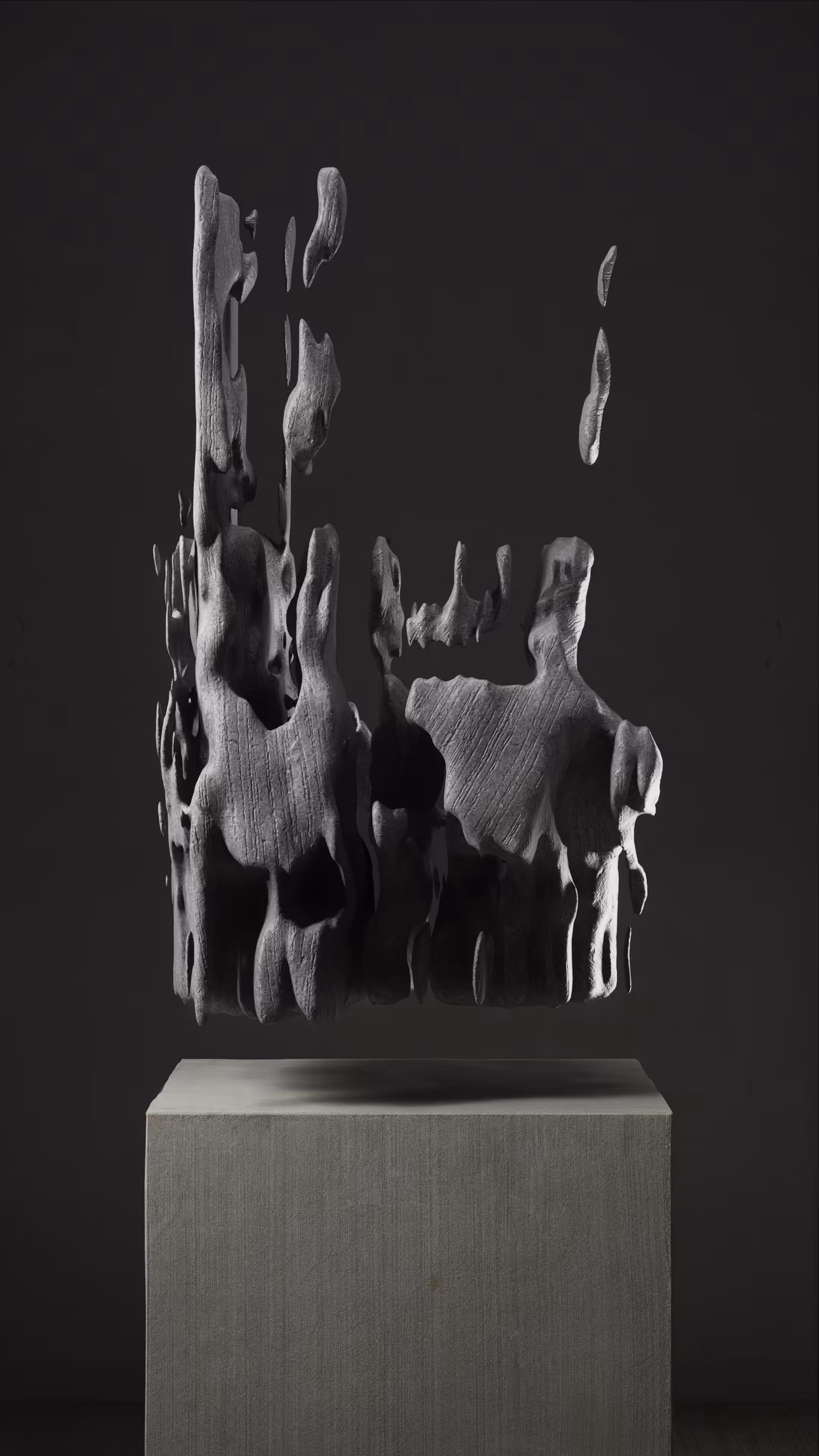 AN IMPORTANT MEMORY FOR HUMANITY: ULTRASOUND DATA SCULPTURES #2