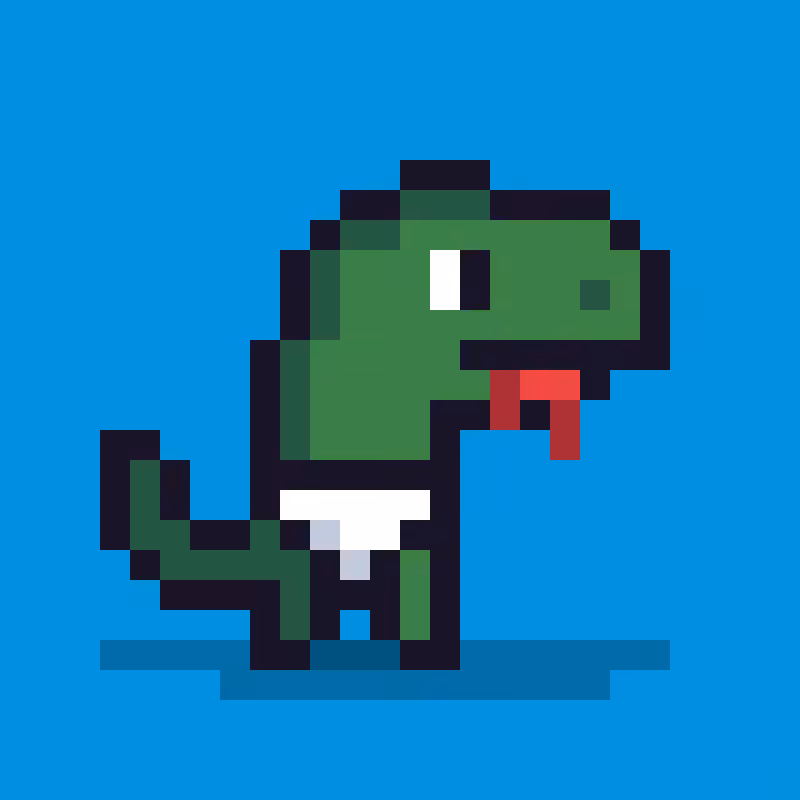 Pixel Dinos #136