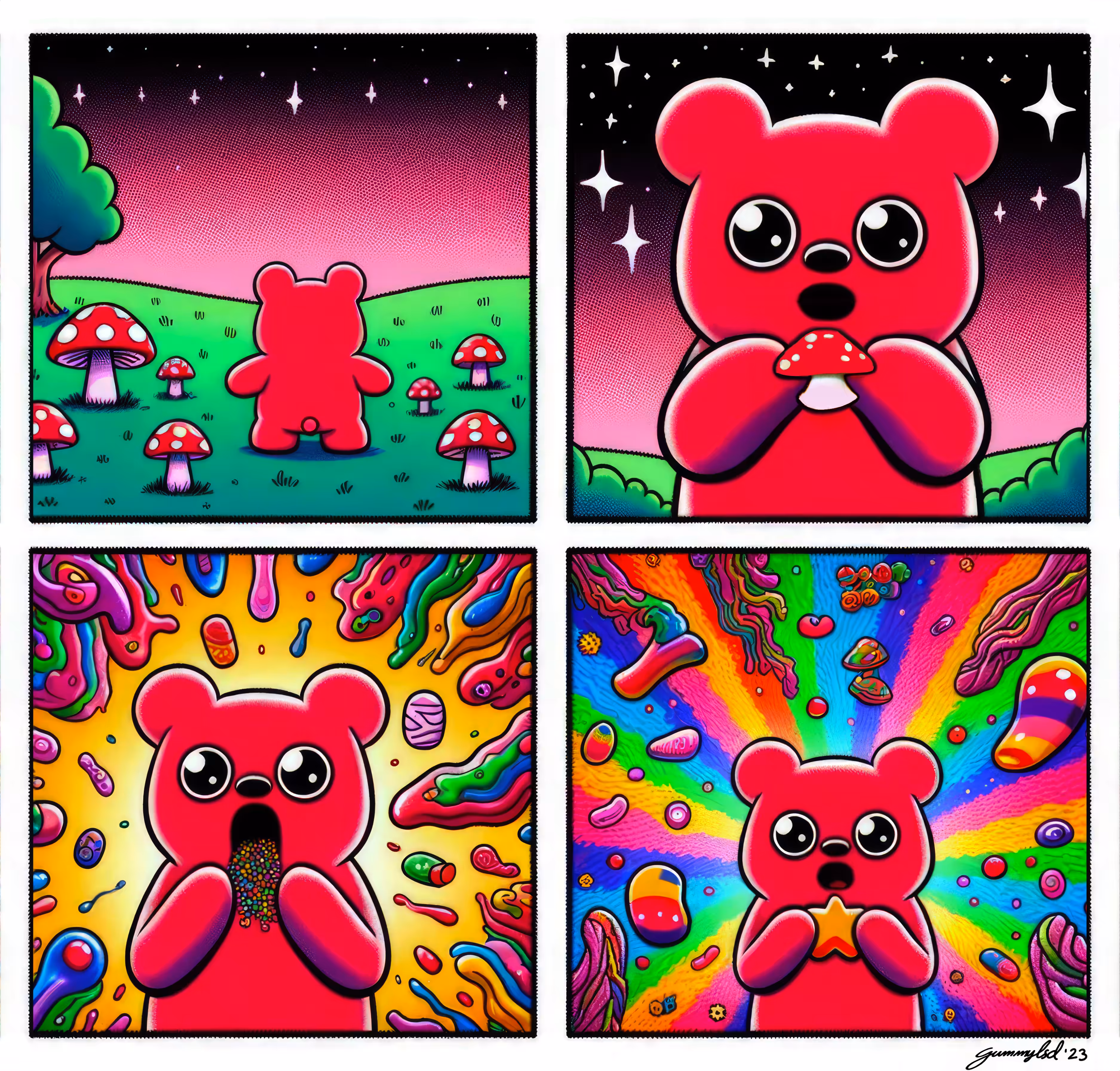 Mushroom Fields Forever: LSDGB Comic #17 (Beardrop)