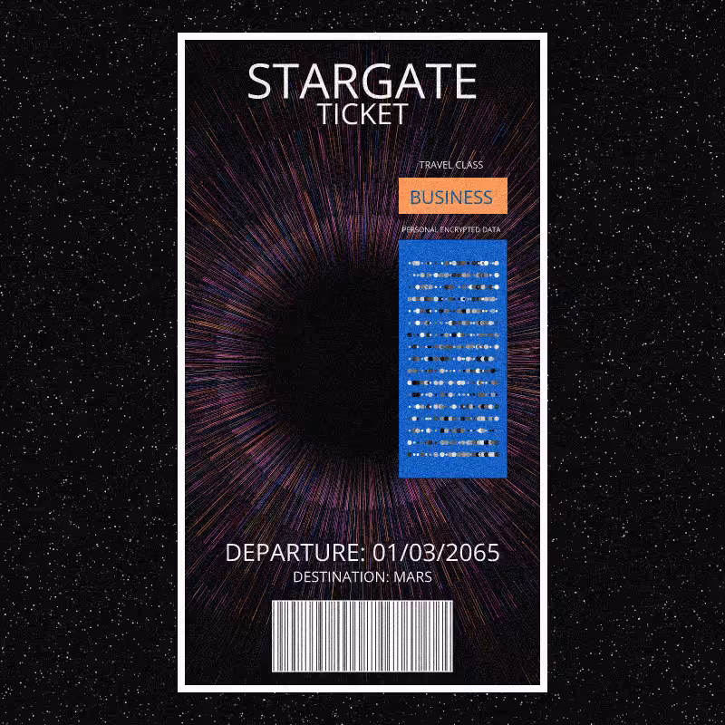 Stargate Ticket | Reboot #24