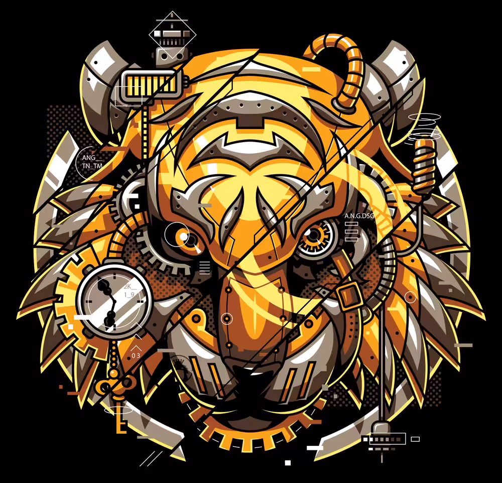 Digitalized Tiger