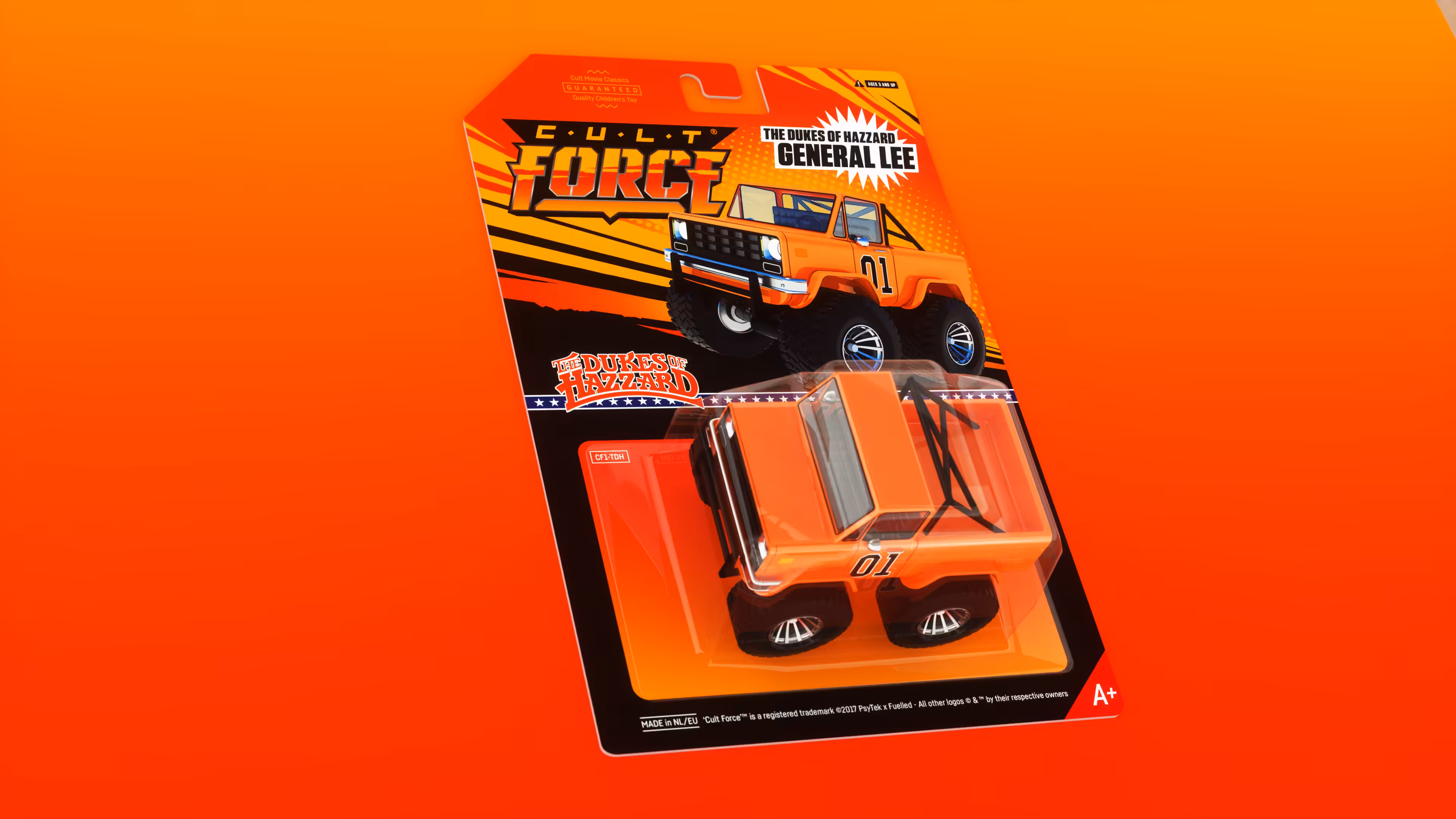 Cult Force General Lee Packaging