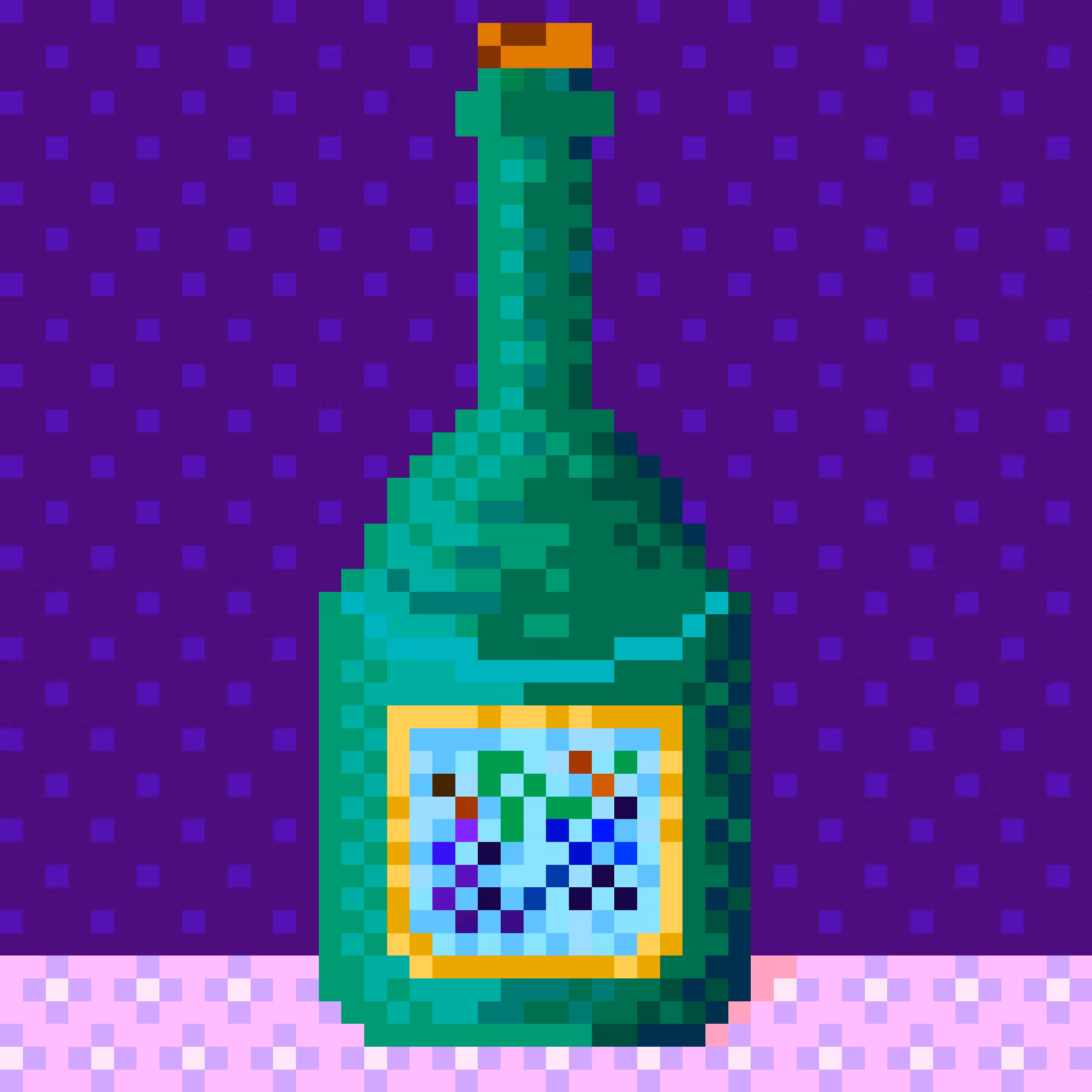 Pinot noir bottle
