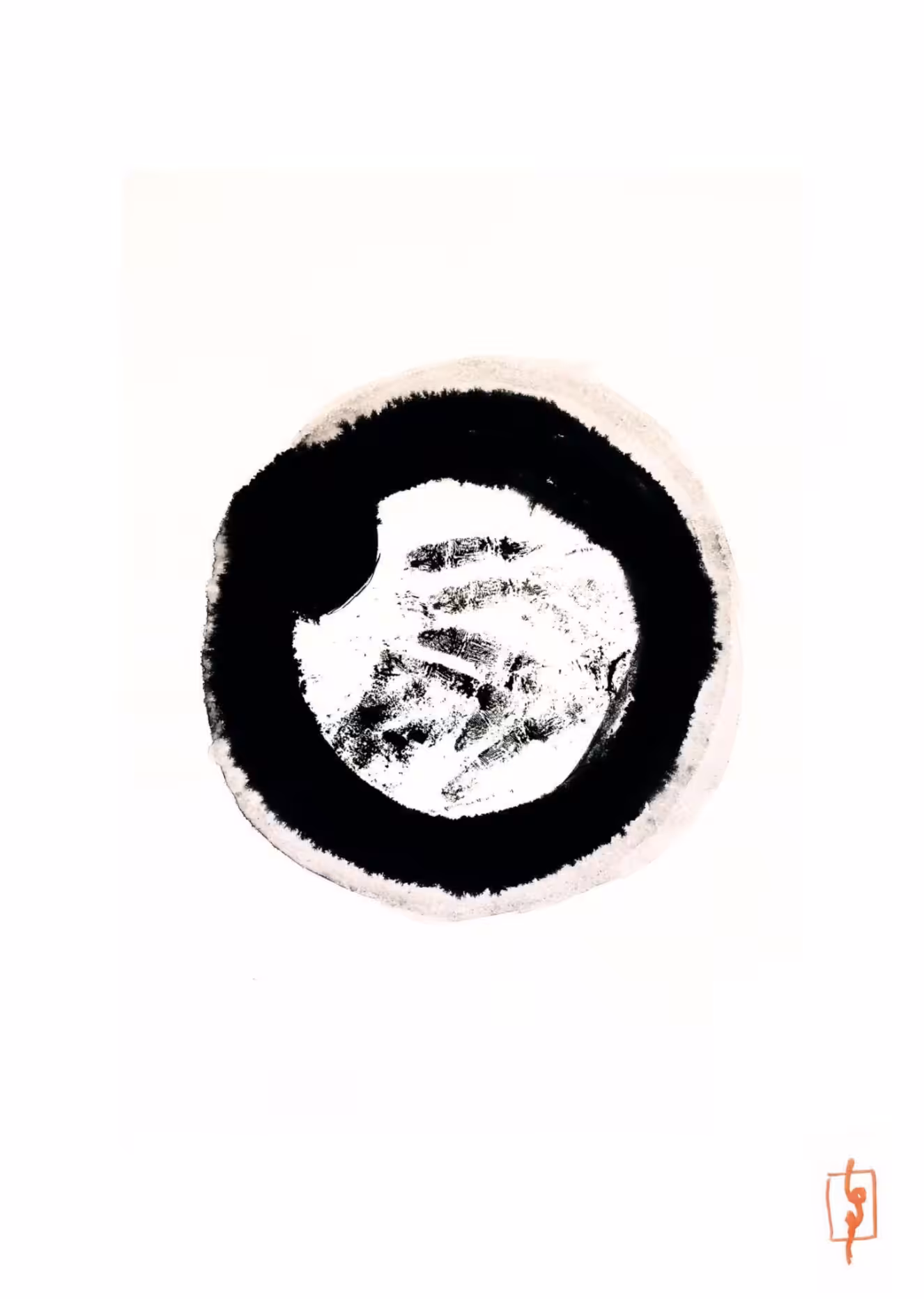 first ensō.