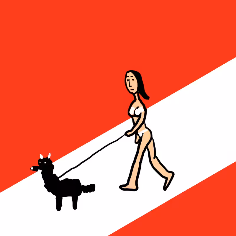 wALKING A DOG #18