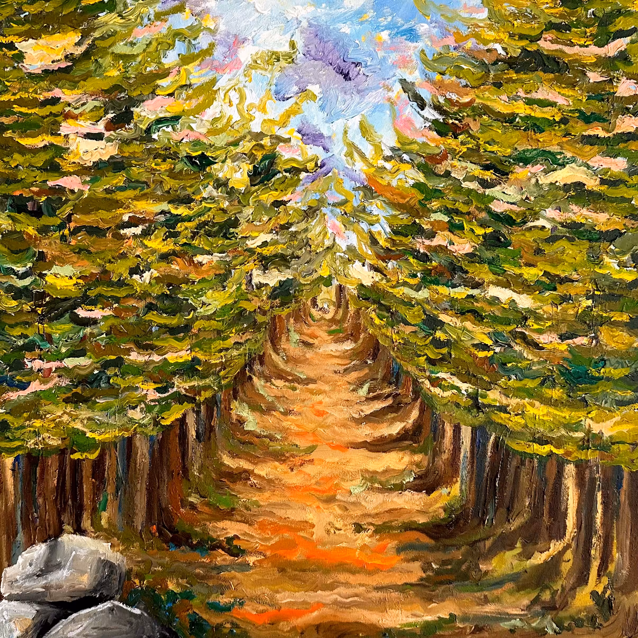 A light on the way