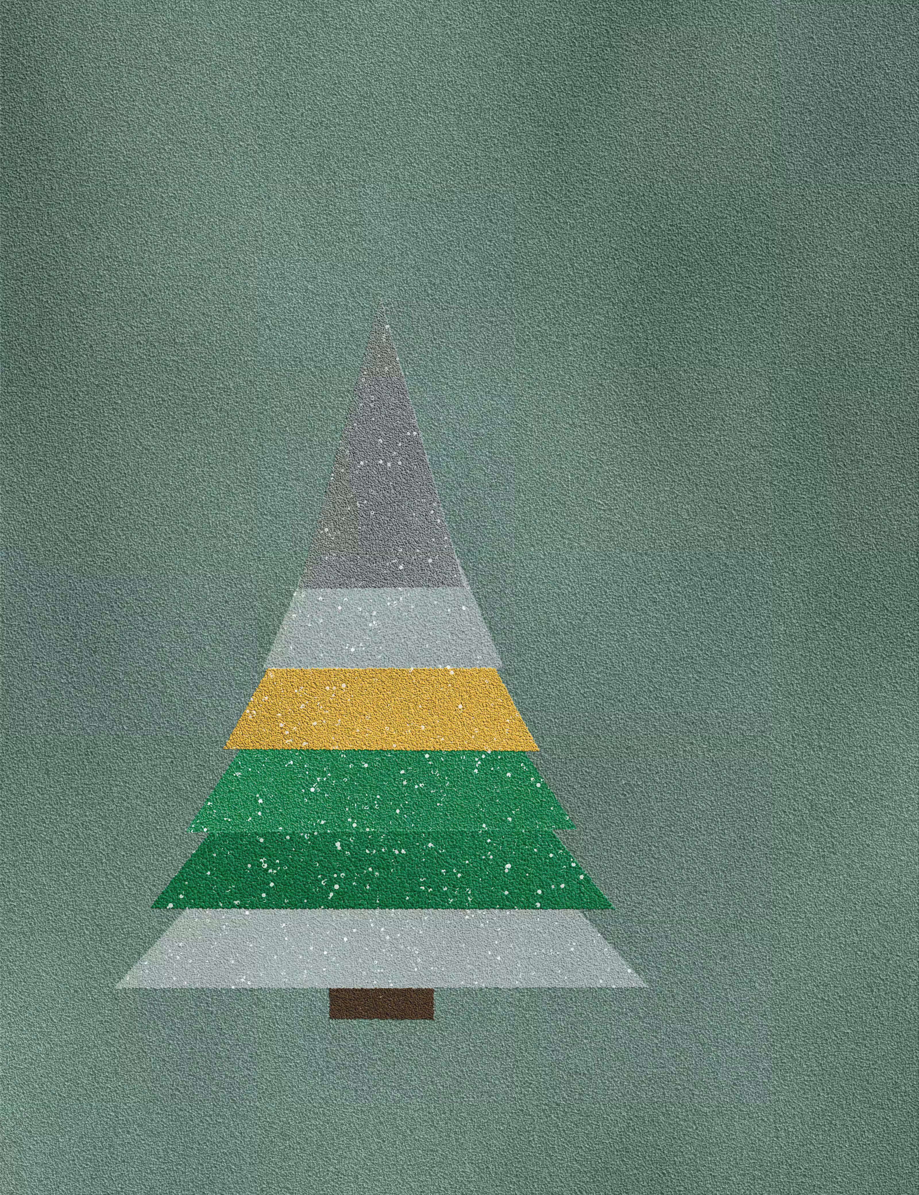 Naïf Christmas Trees #124