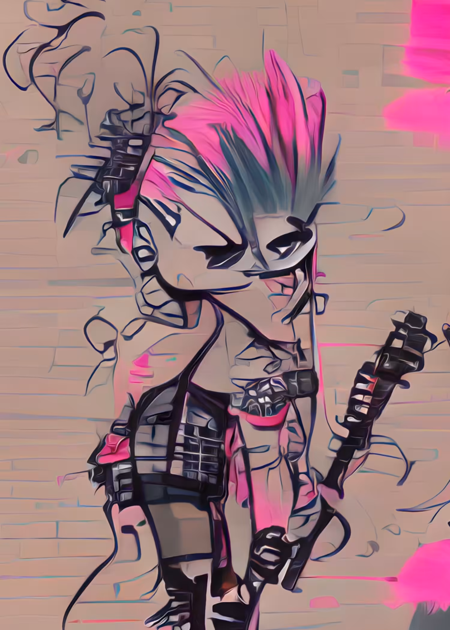 Scribbled Punk #5
