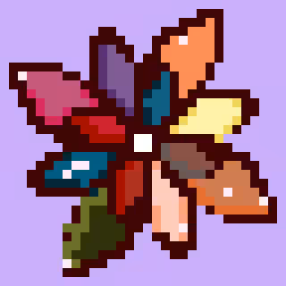 HandDraw2024: Flower Pixel