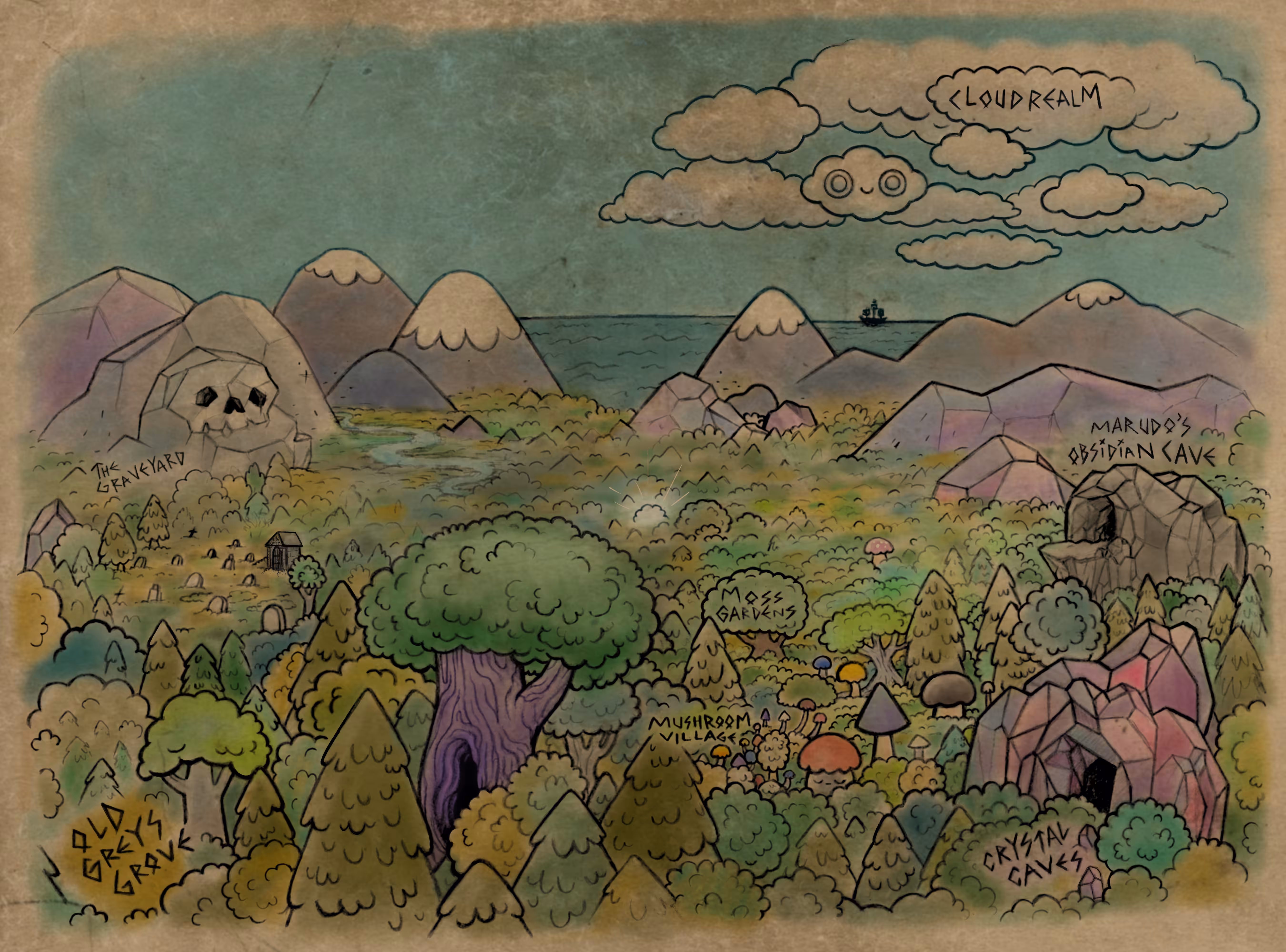 Map of Legend