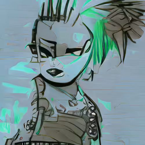 Scribbled Punk #11