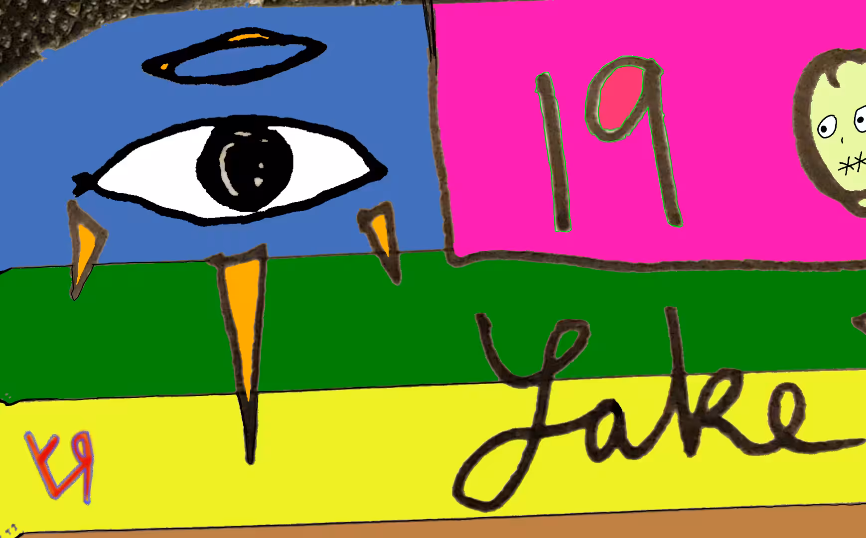"19 Lake" by Richard F. Yates (Holy Fool)