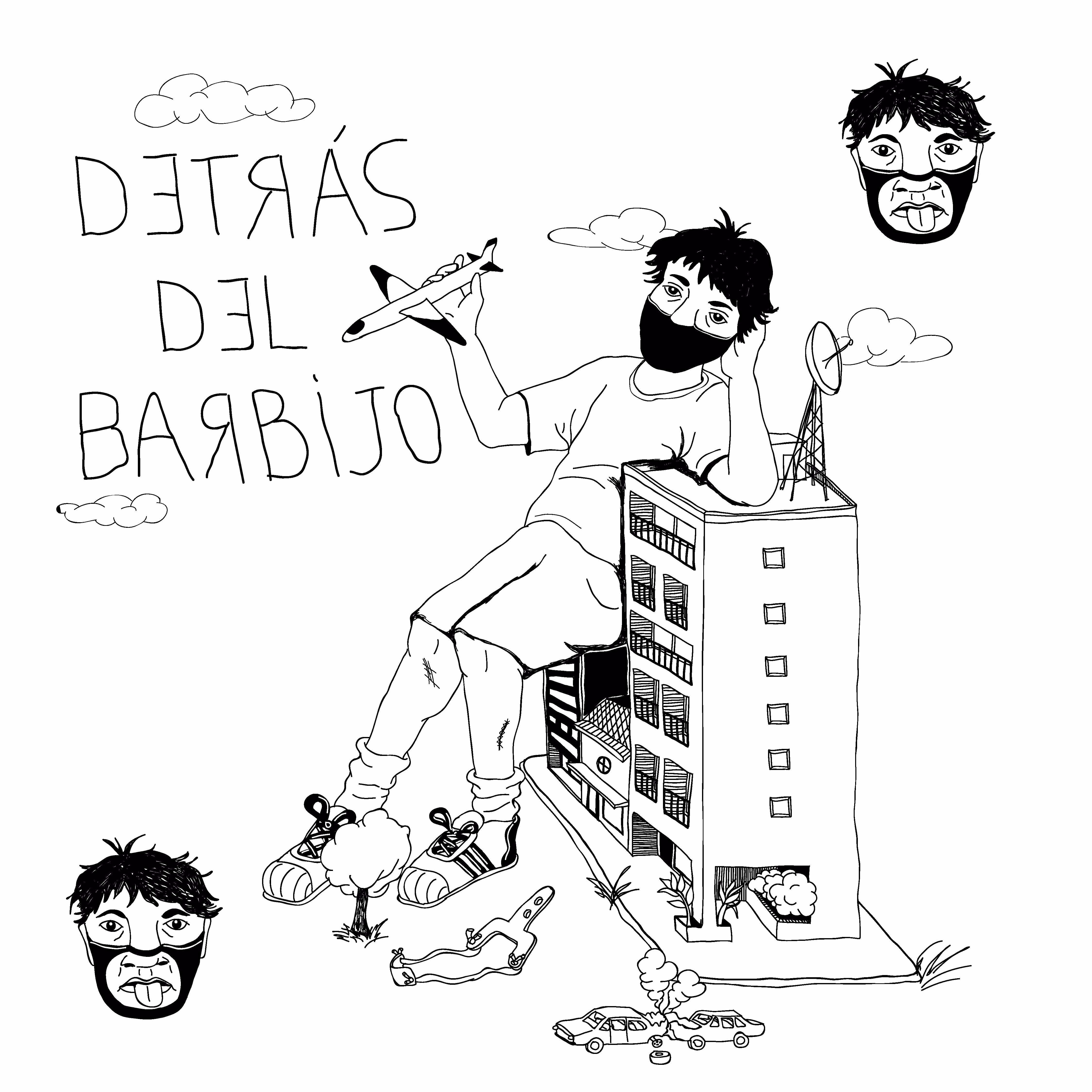 DETRAS DEL BARBIJO