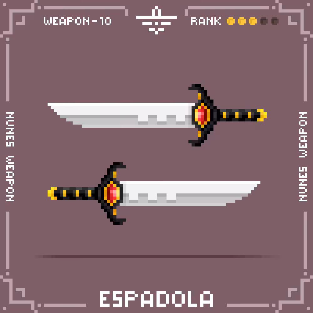 Fantastic War Weapon#010 : ESPADOLA