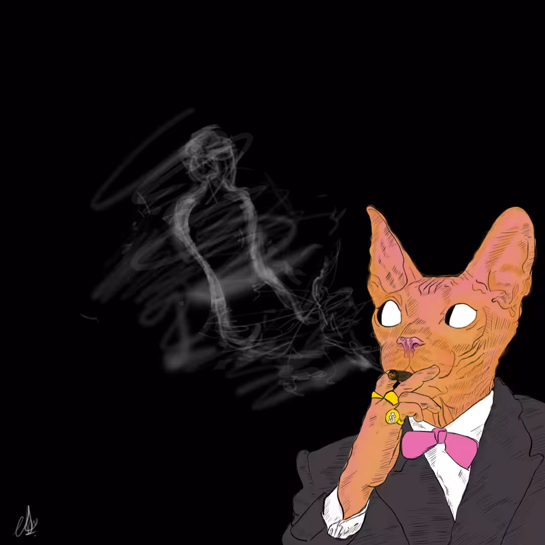 Melancholy Cat Dealer