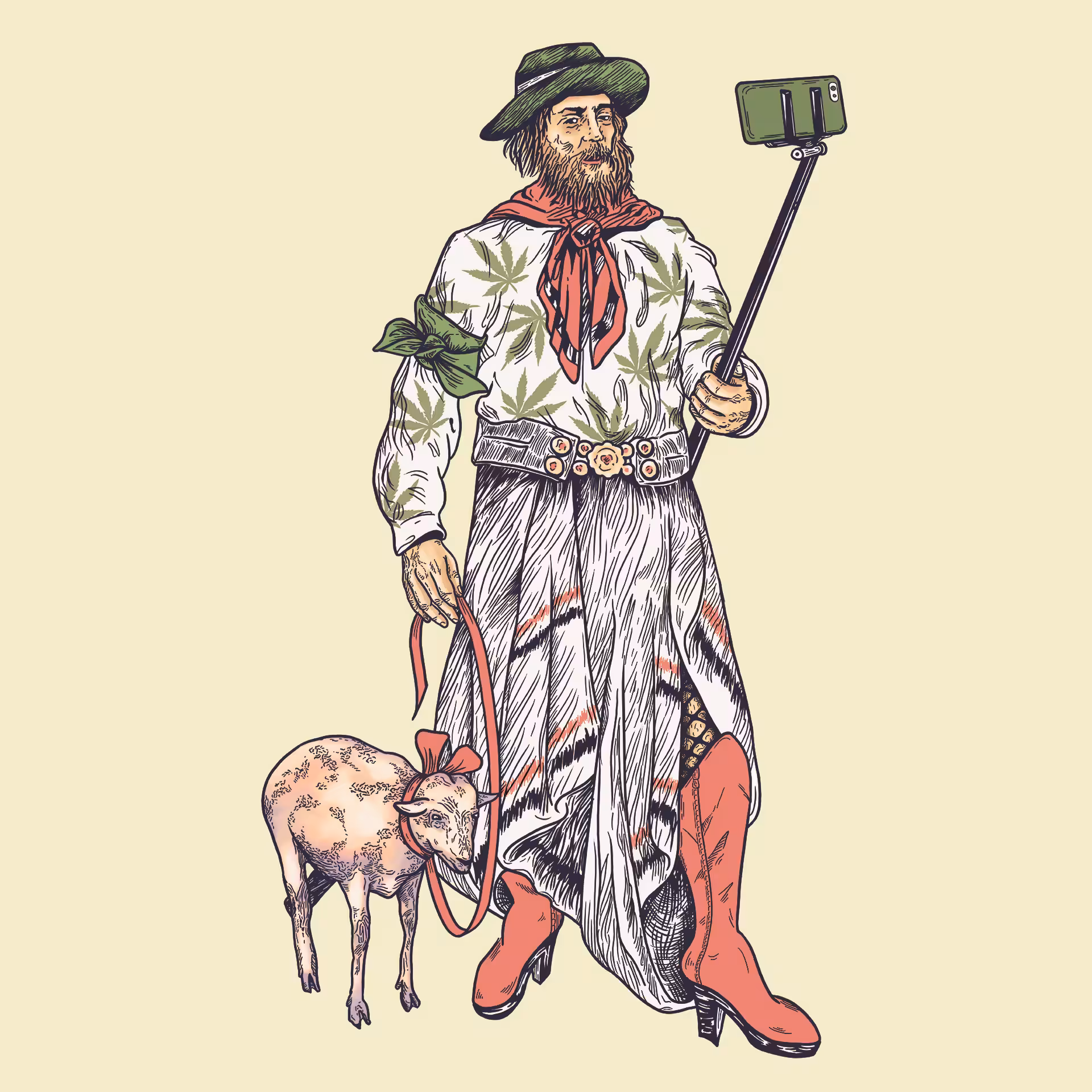 Pampas Pride - Green Gaucho