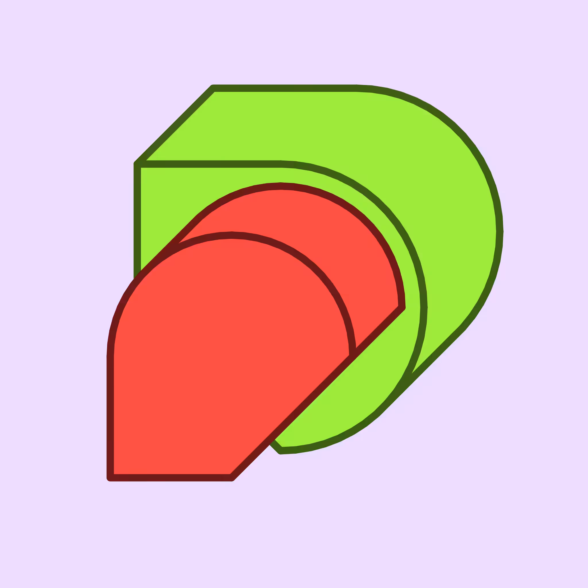 Calm shapes #929