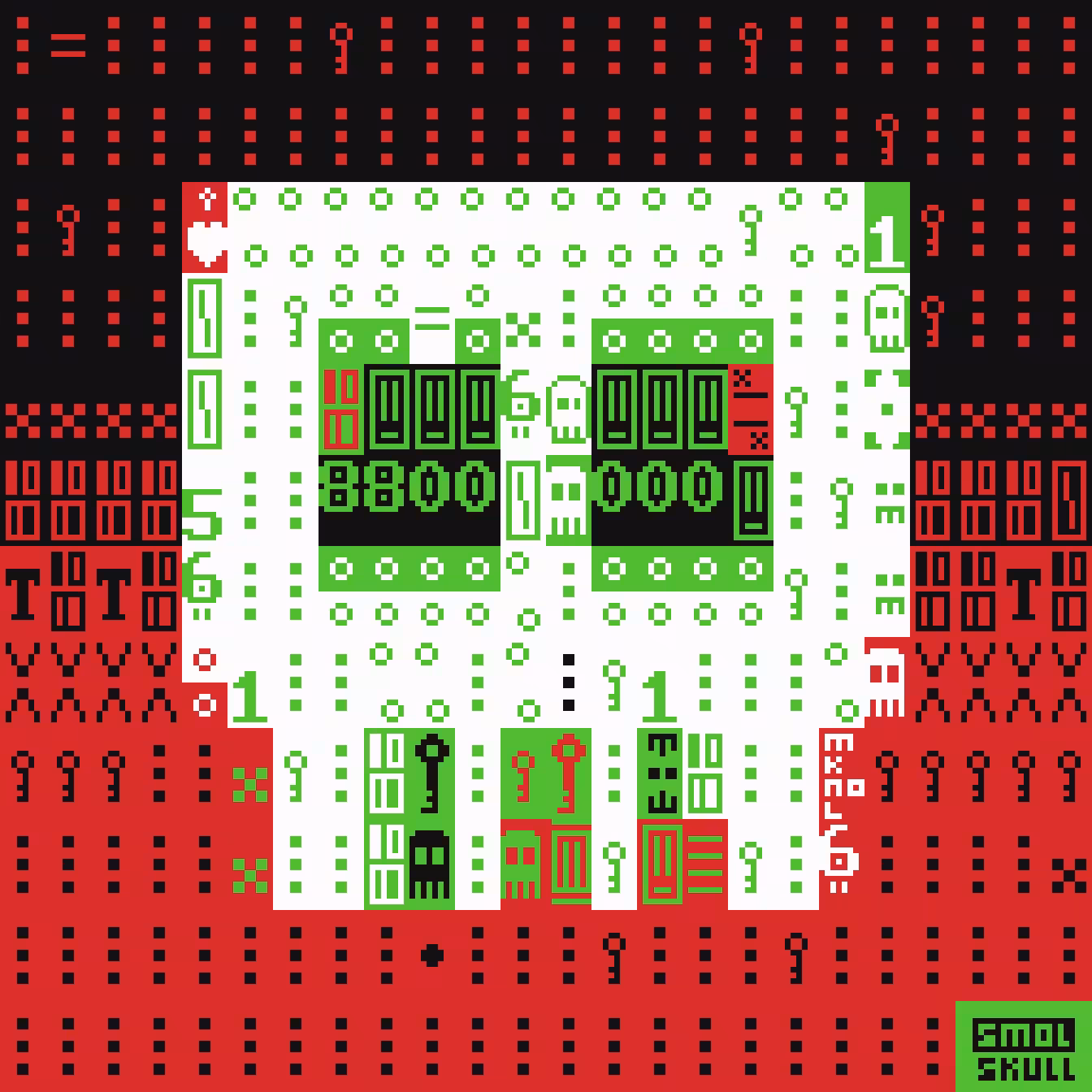 ASCII-SMOLSKULL #26