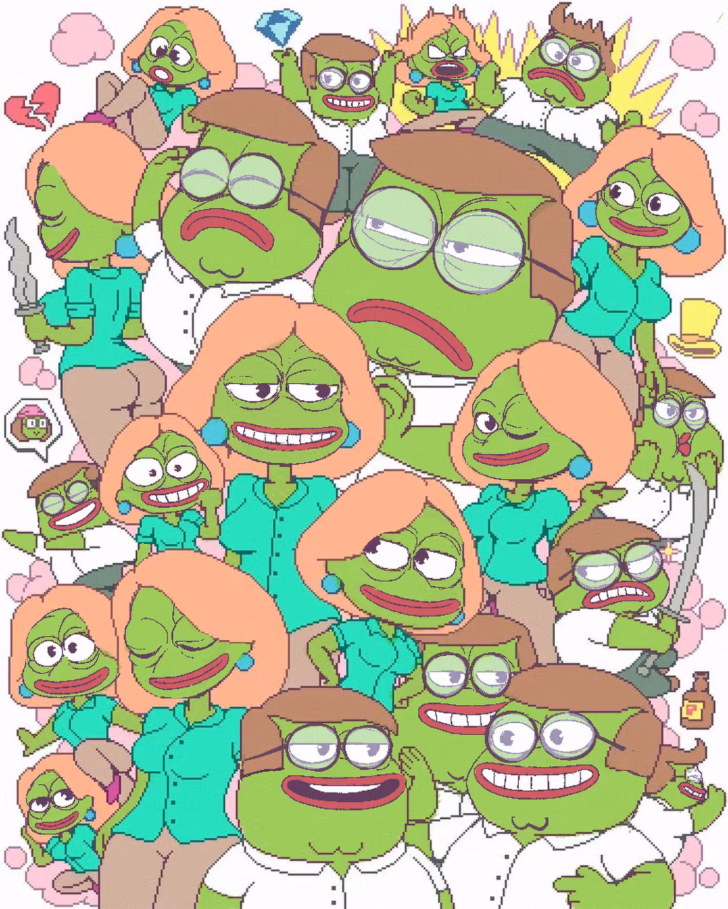 👔 Pepe Family Guy 👒