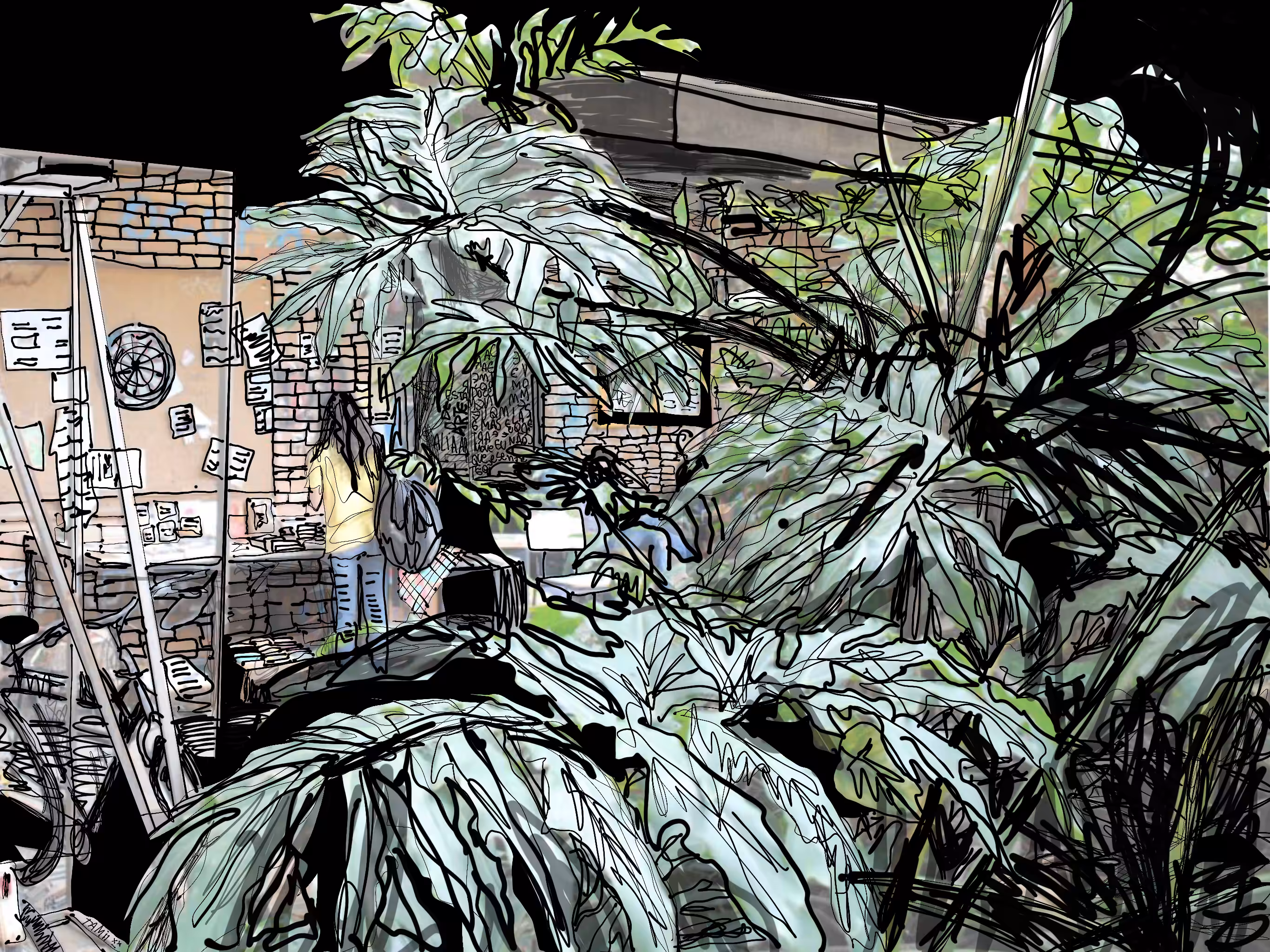 bricks & plants (& people)
