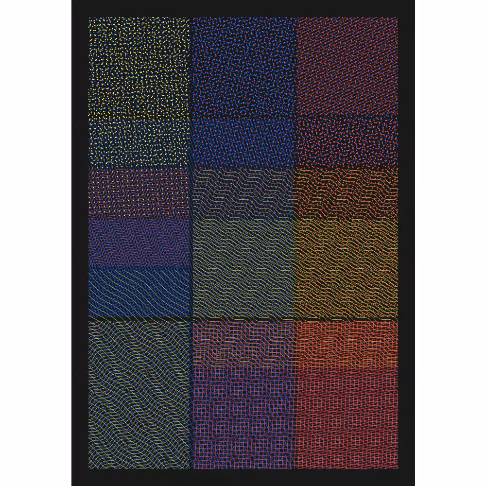 Pattern Grid Chaos  #50
