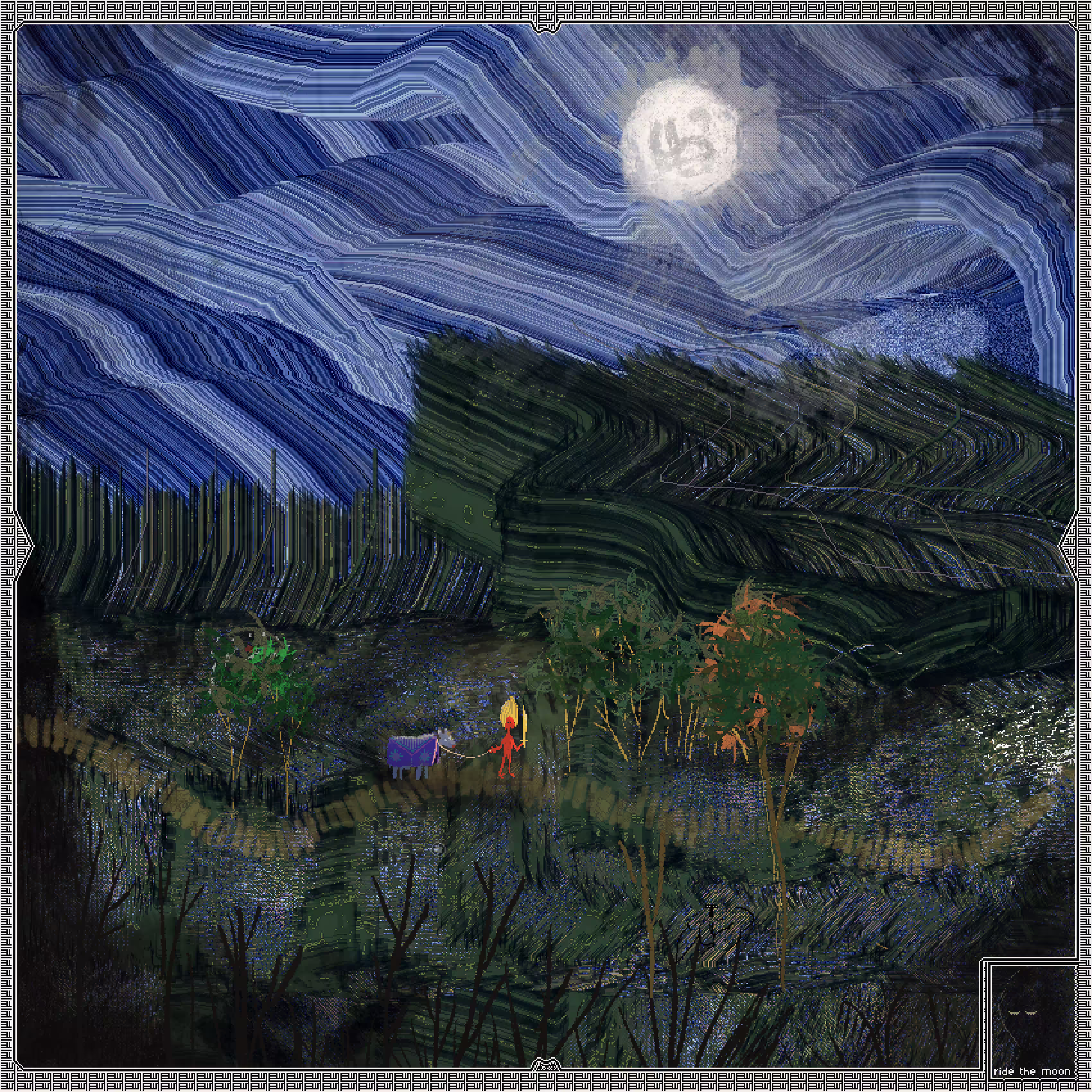 Ride the moon