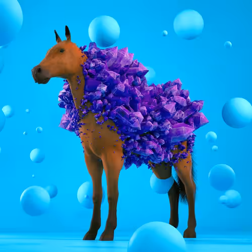 CRYSTAL HORSE