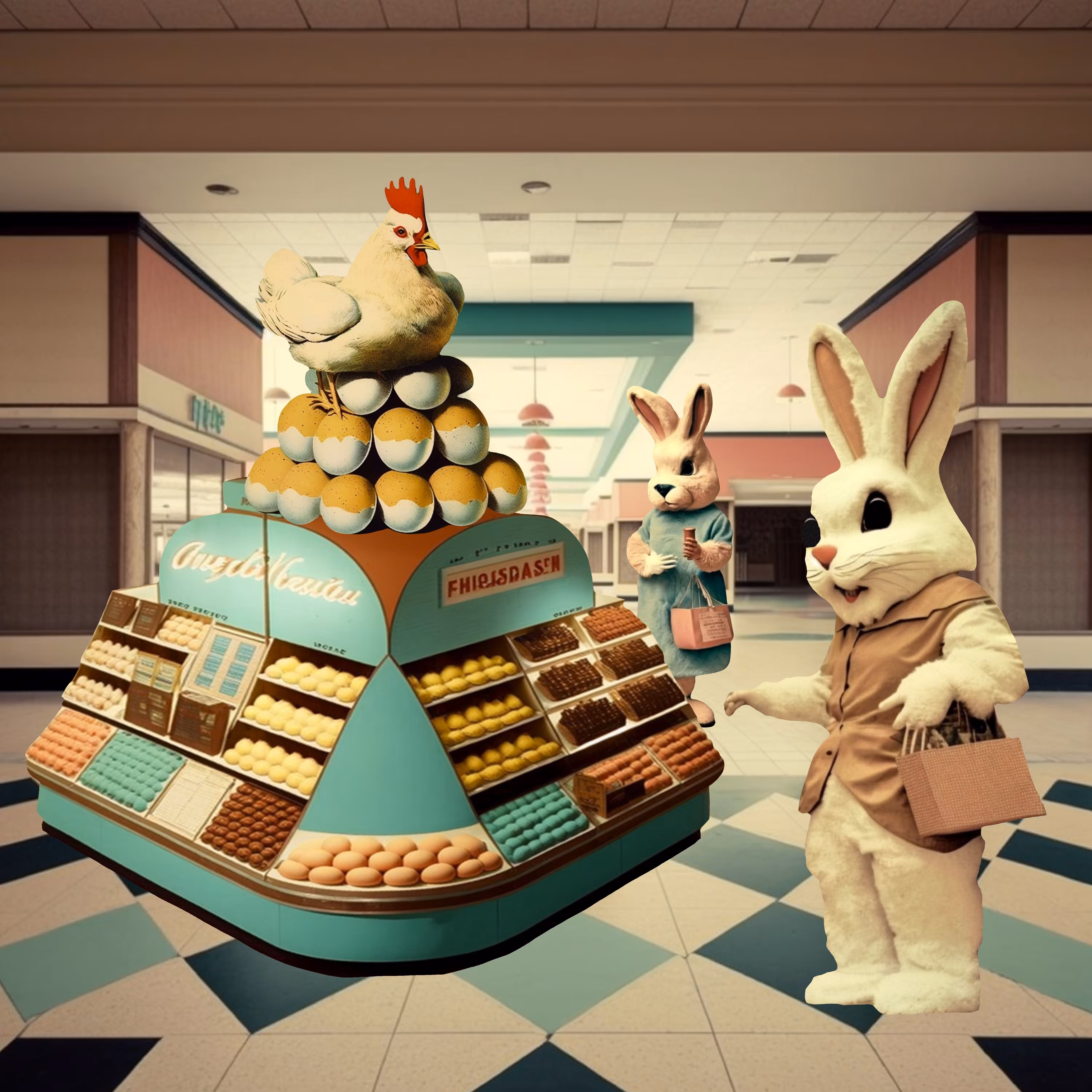 100 Days of Not Overthinking: 041 meanwhile in an abandoned shopping mall in new jersey