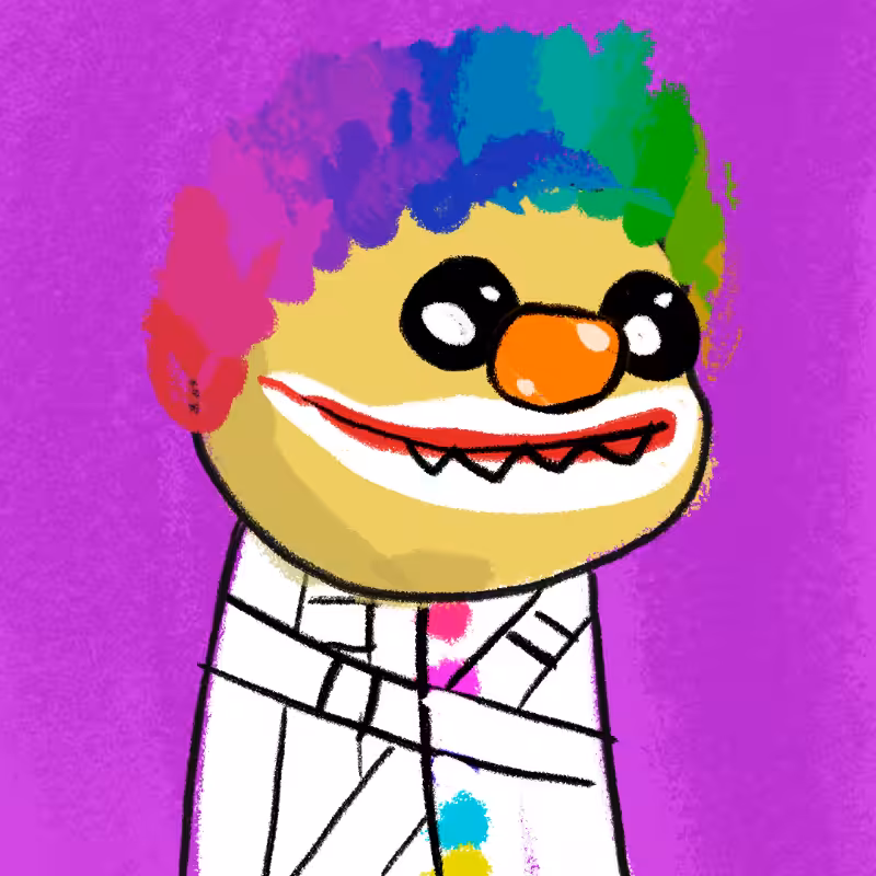 Peculiar clown #111