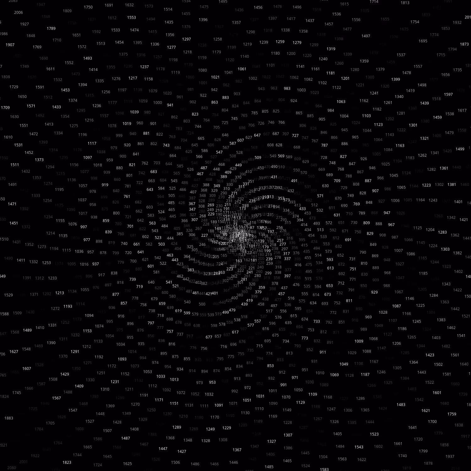 Polar Plot of Numbers #122