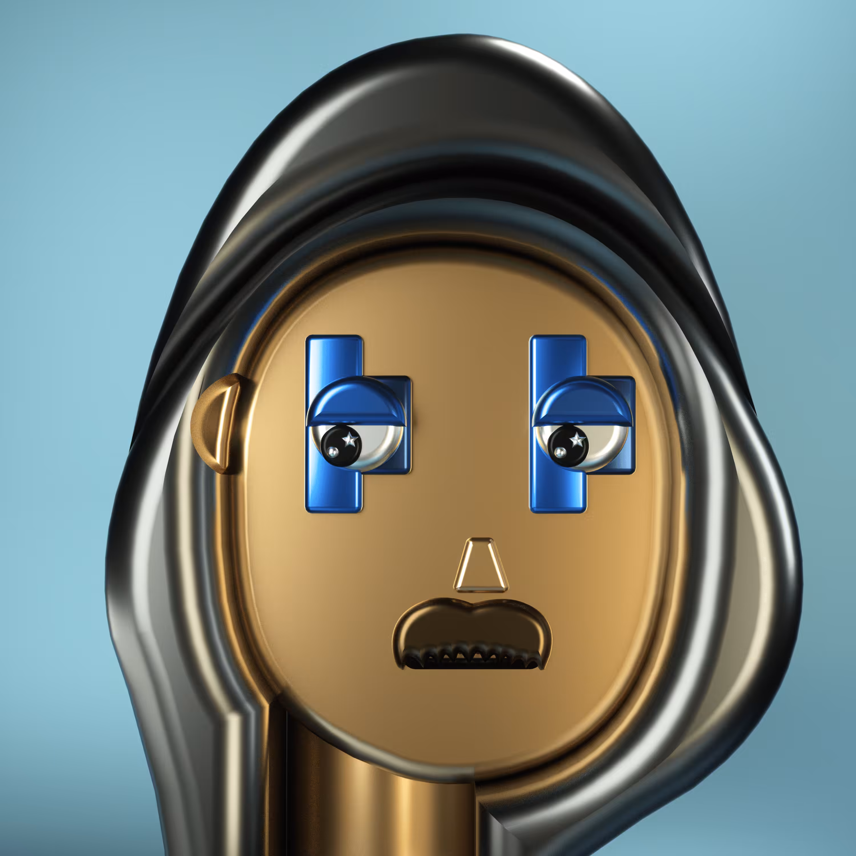 3D Chrome Punks