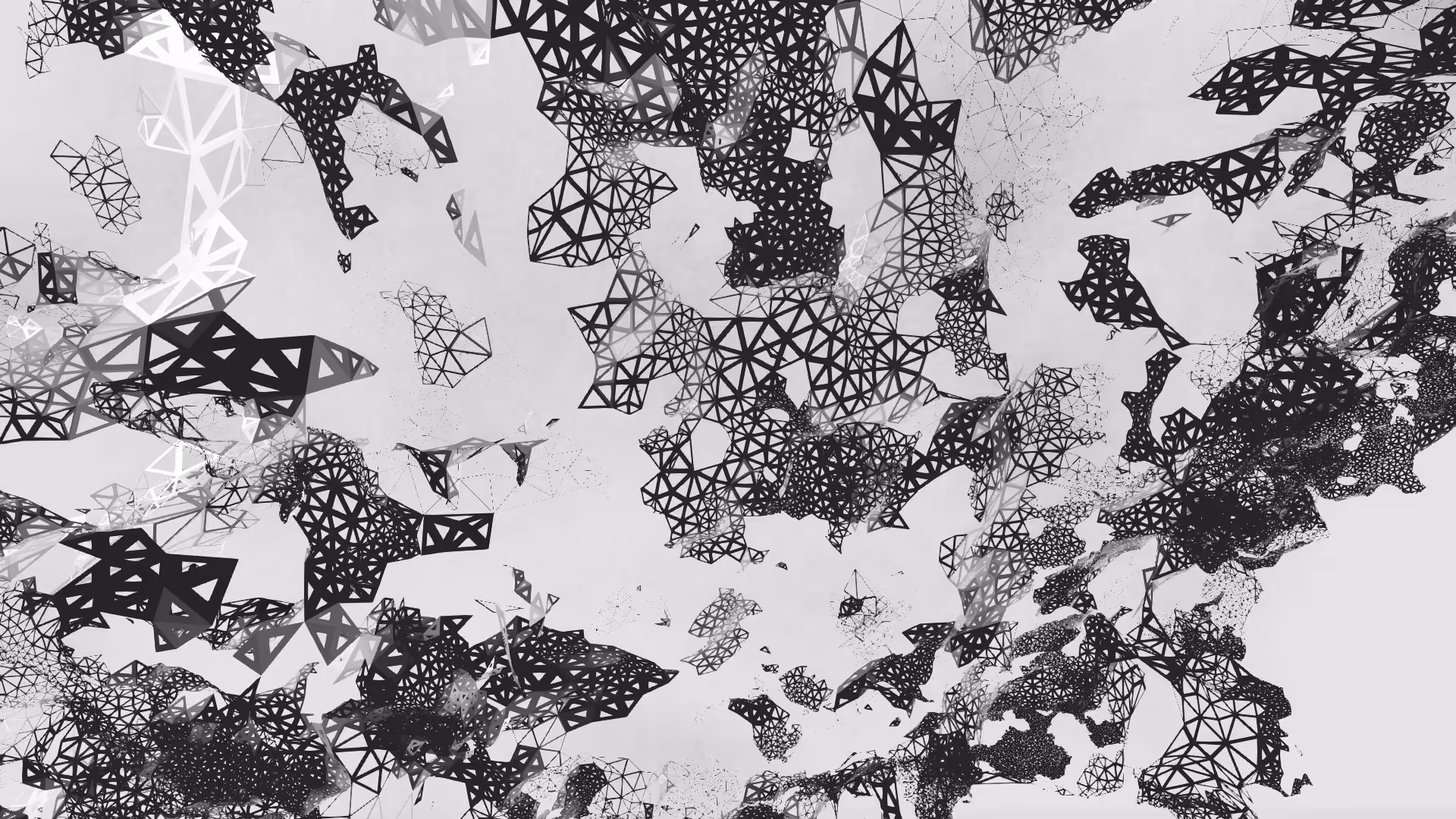Generative Delauney landscape 5/5