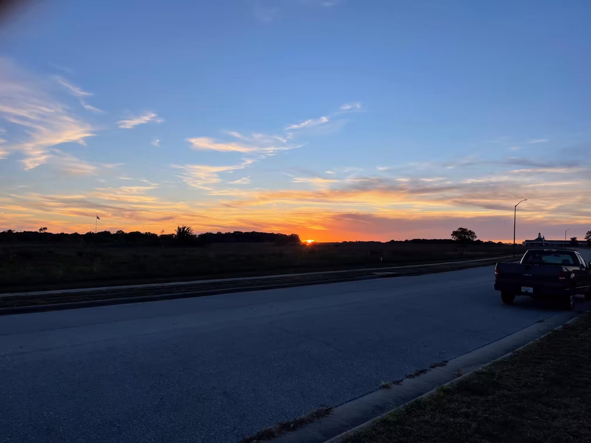 Sunset and Truck 05