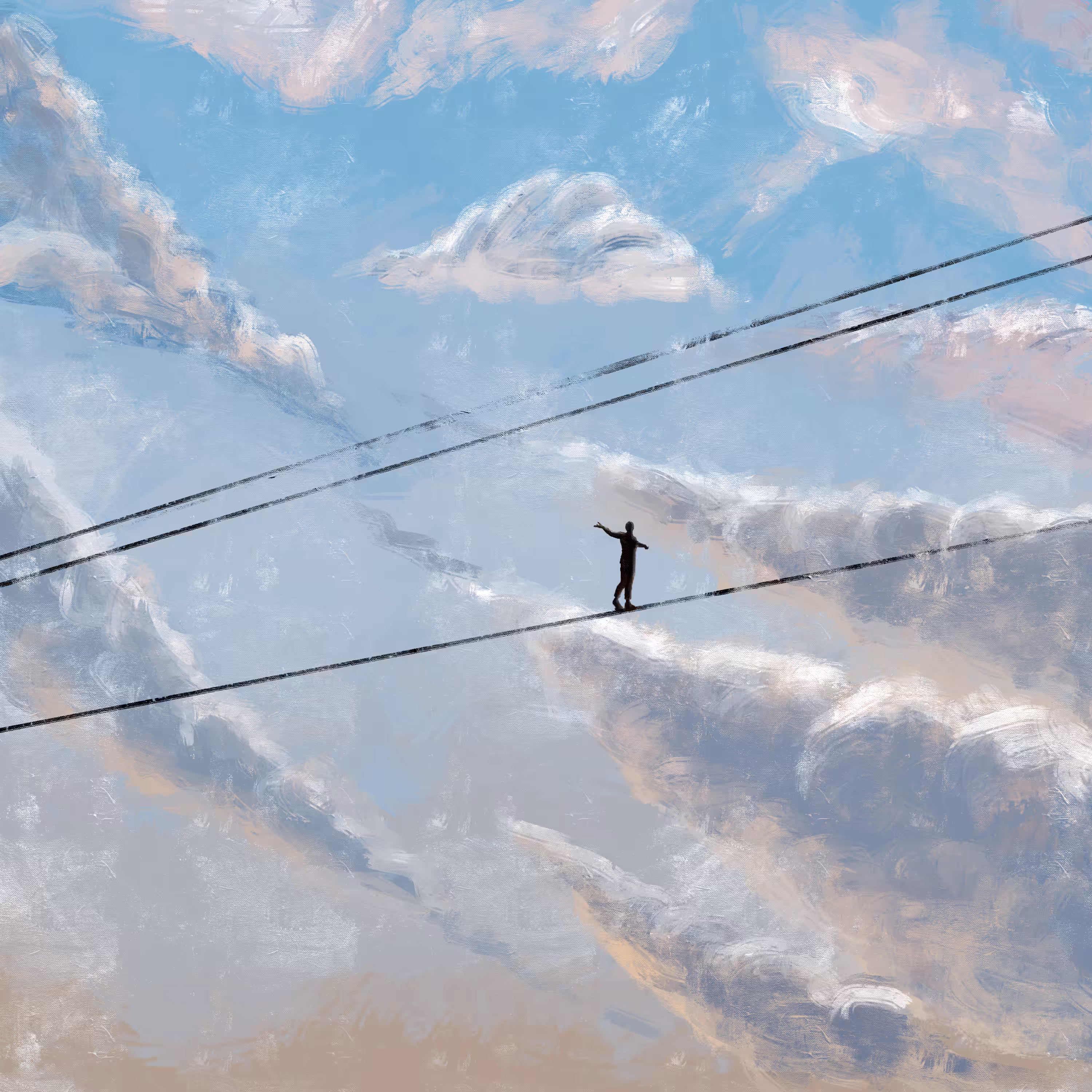 Alone man #1