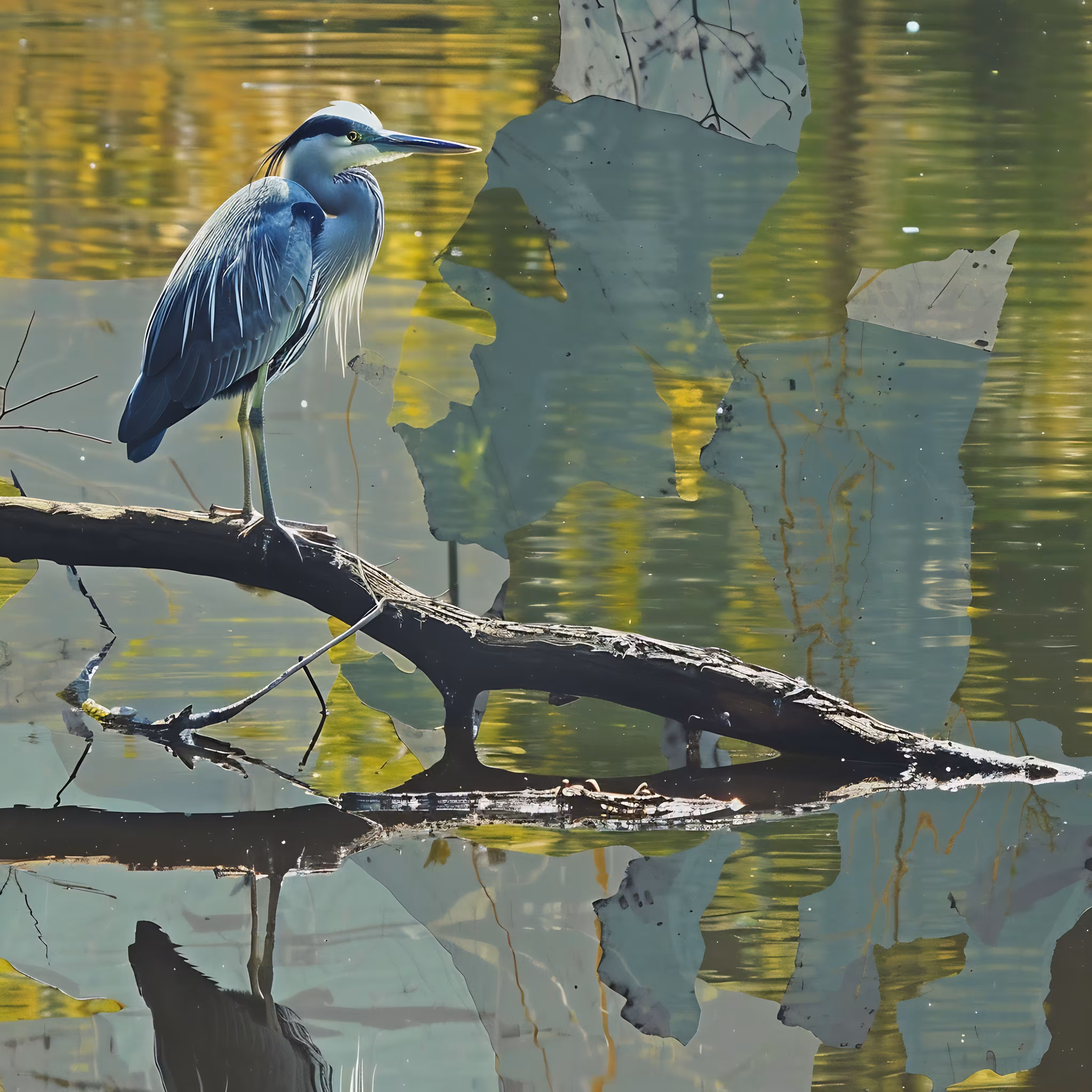 Handsome Heron