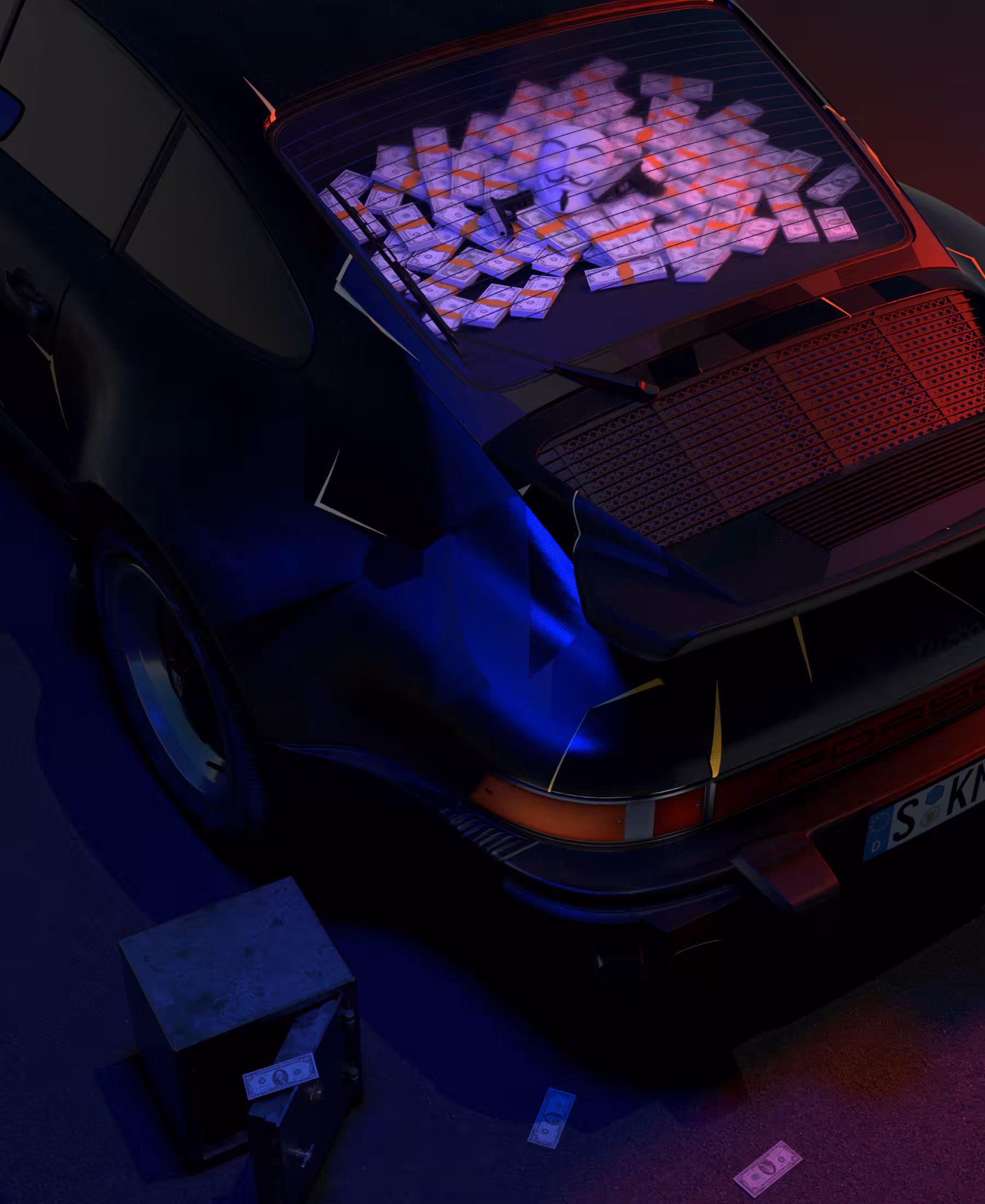 930 Turbo X Bank Robbery