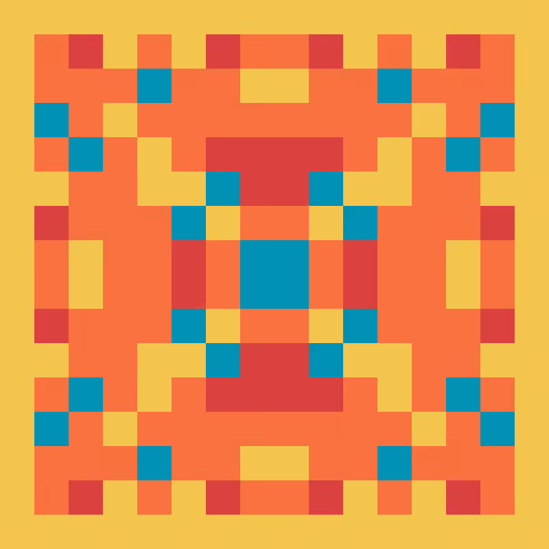 Pixel Mandala #13