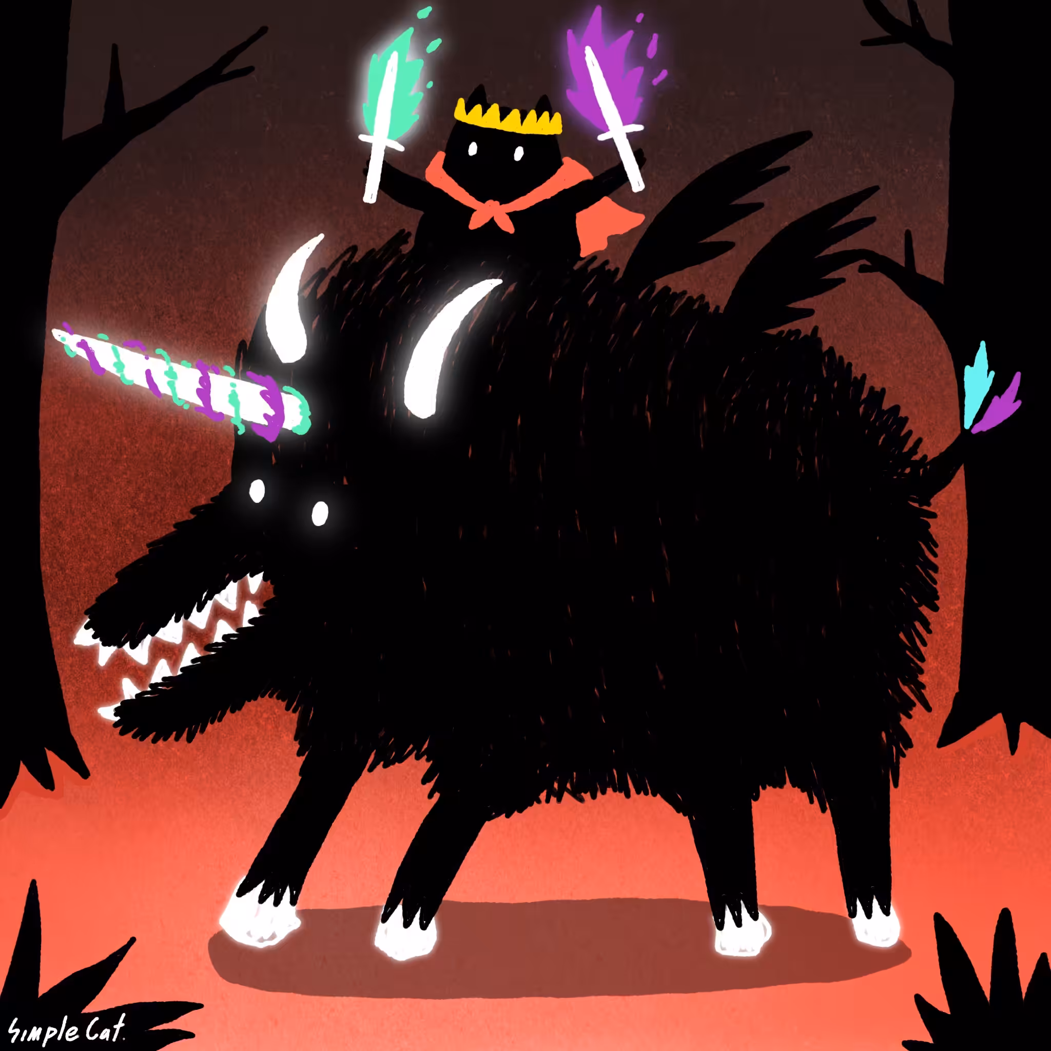 No.32 The Mad Knight and Crazy Unicorn