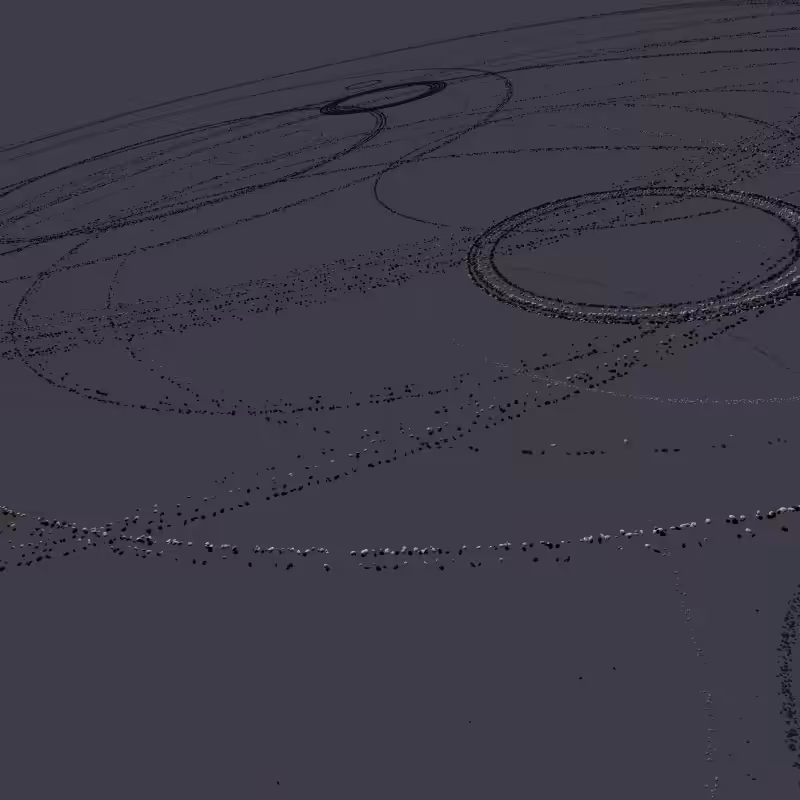 circle drops - 'the passenger' sketches #126