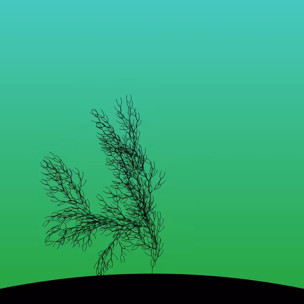 Fractal-Lsystem Tree #27