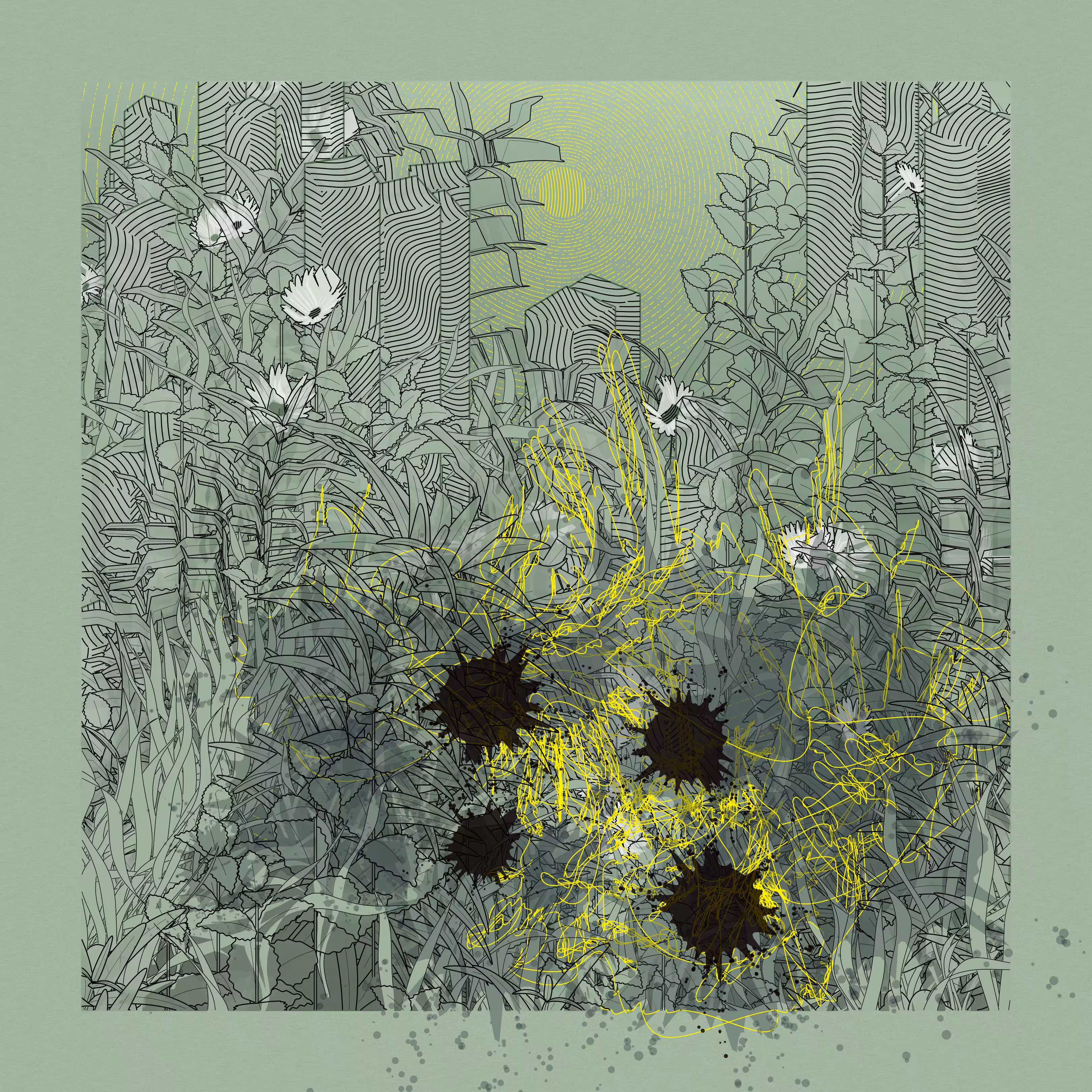 Landscape with Carbon Capture #1101