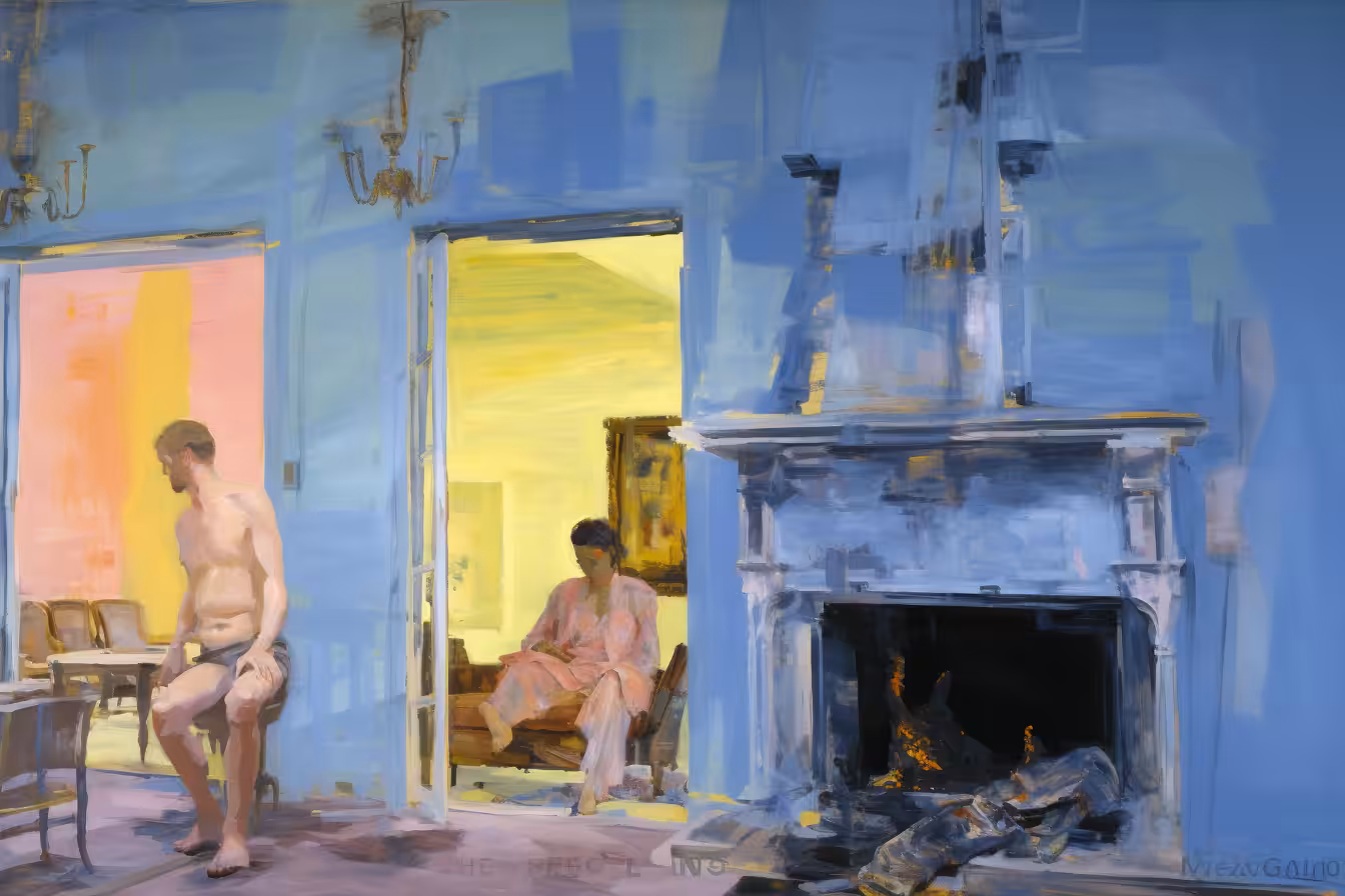 Blue room
