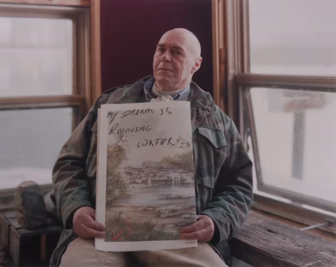  #53 Peter, Winona, Minnesota by Alec Soth from Dissolutions (Sleeping by the Mississippi)