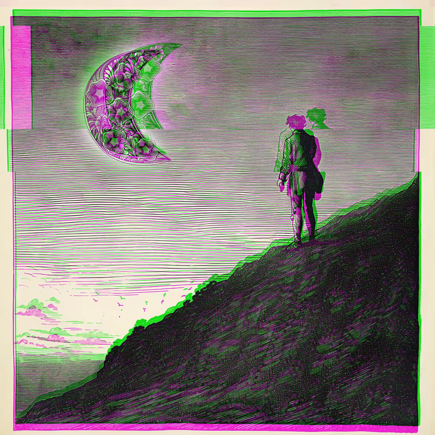 The Poet and the Moon 2023 PeterArt18 X LUNA BY ANNAZUBAREV